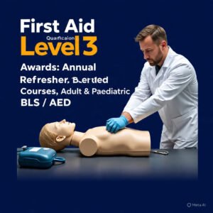 Level 3 Award in Adult BLS, AED and Management of Anaphylaxis (RQF)