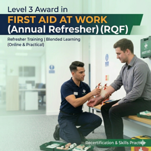 Level 3 Award in First Aid at Work (Annual Refresher) (RQF)